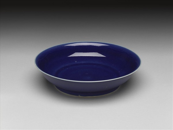 霽青釉盤