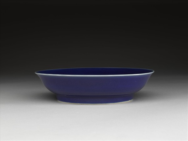 霽青釉盤