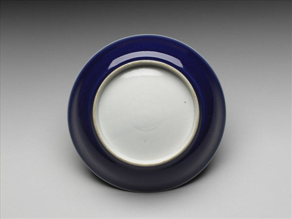 霽青釉盤