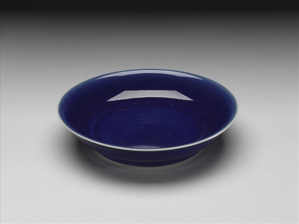 霽青釉盤