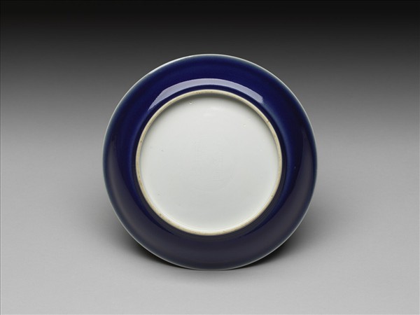霽青釉盤