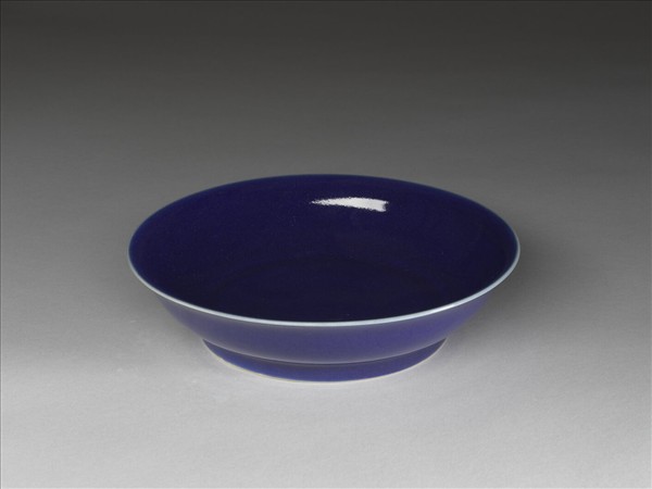 霽青釉盤