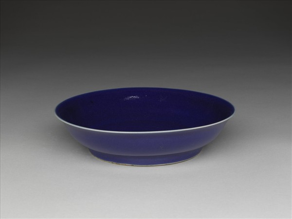 霽青釉盤