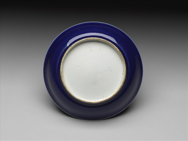 霽青釉盤