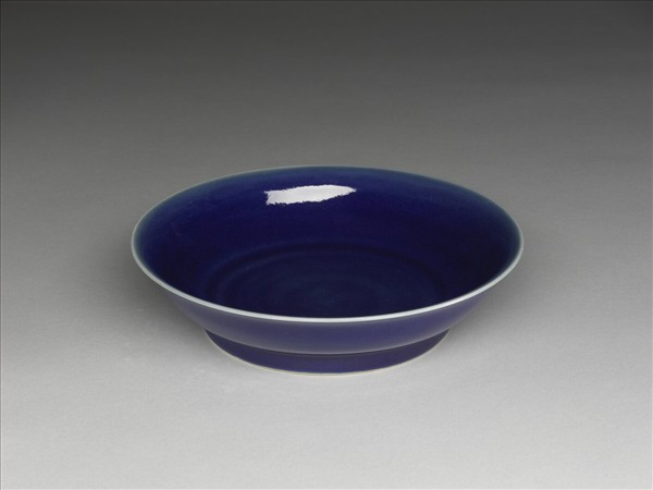 霽青釉盤