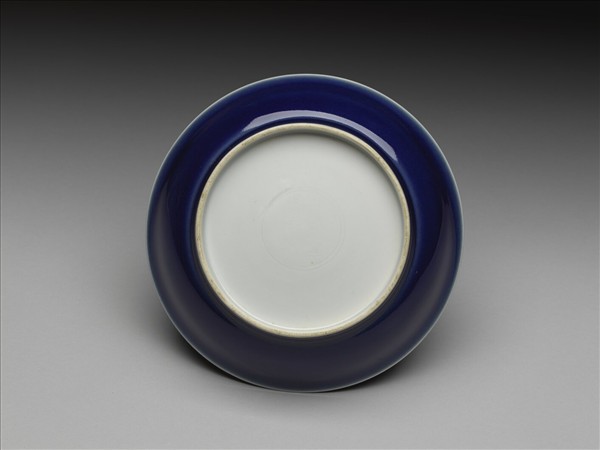 霽青釉盤