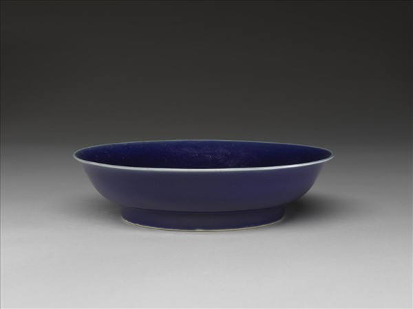 霽青釉盤