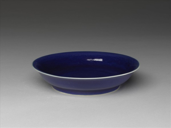 霽青釉盤
