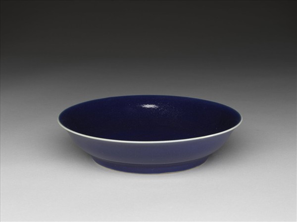 霽青釉盤