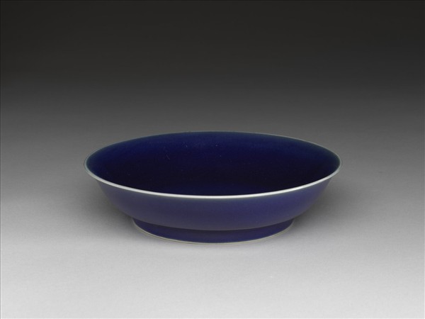 霽青釉盤