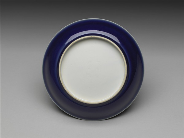 霽青釉盤