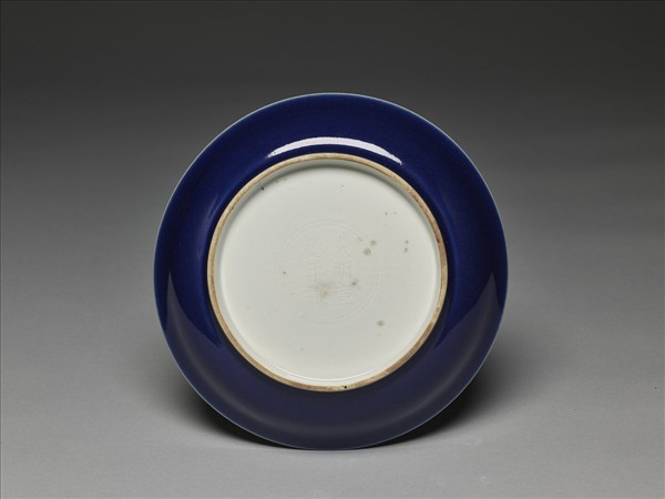 霽青釉盤