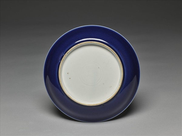 霽青釉盤