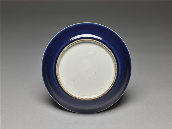 霽青釉盤