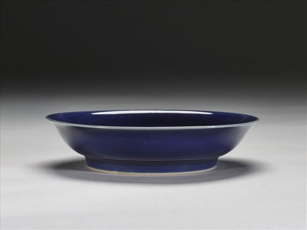 霽青釉盤