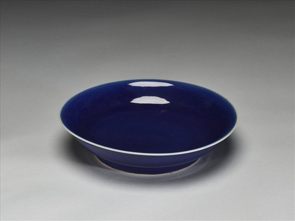 霽青釉盤