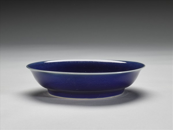 霽青釉盤