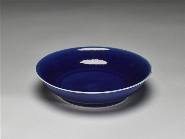 霽青釉盤