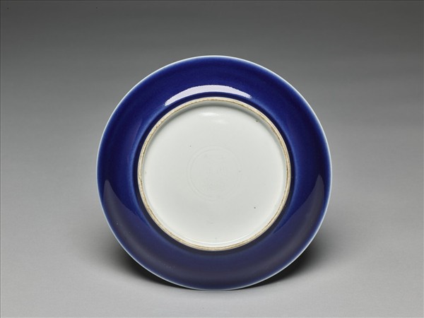 霽青釉盤