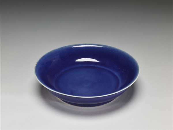 霽青釉盤