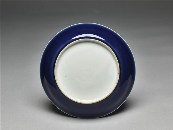霽青釉盤