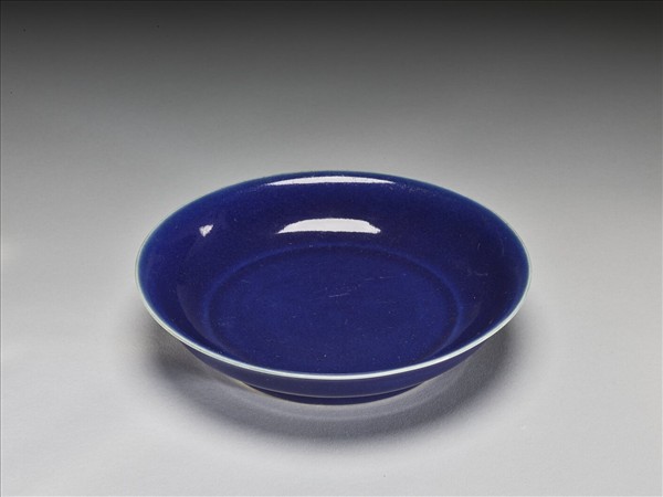 霽青釉盤
