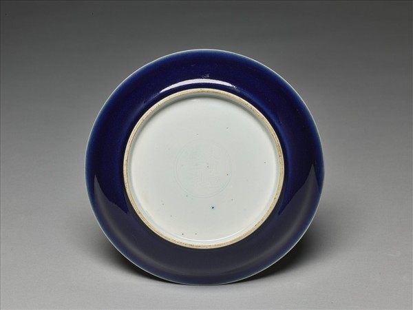 霽青釉盤