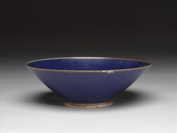 官窯 回青雙龍戲珠碗