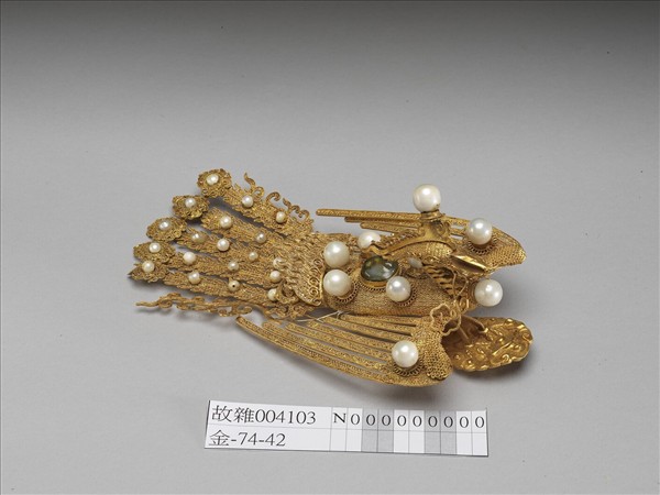 金纍絲鳳飾件