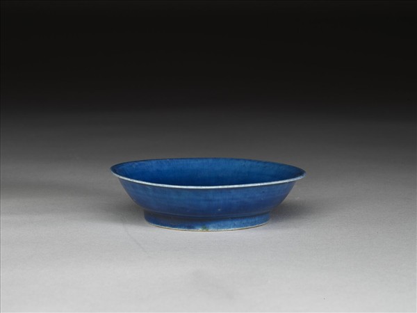 霽青釉碟