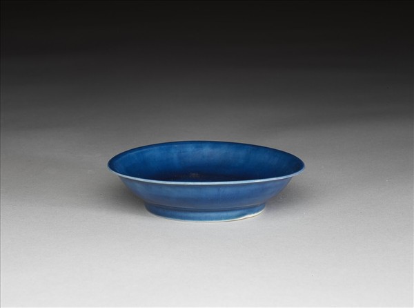 霽青釉碟