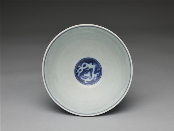 官窯 青花龍紋碗