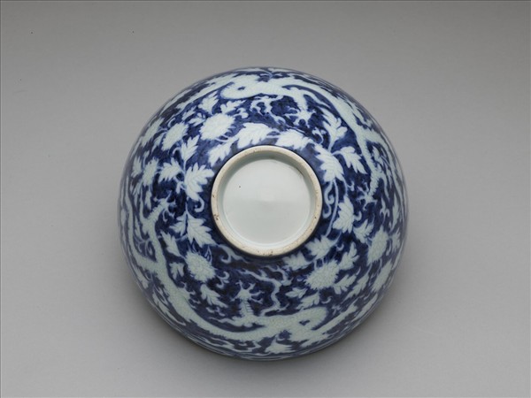 官窯 青花龍紋碗