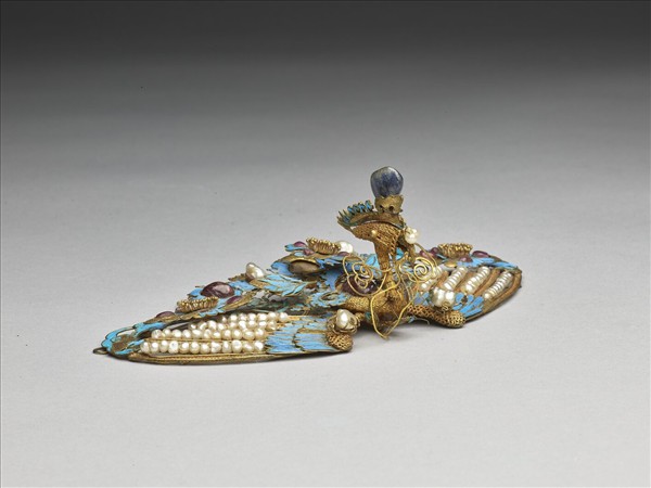 金纍絲點翠嵌珠寶鈿飾