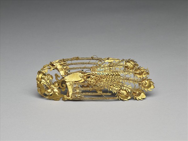 金纍絲點翠嵌珠寶鈿飾