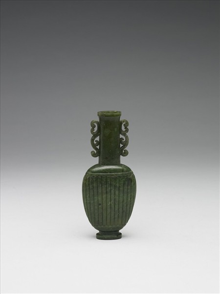 玉直紋扁瓶