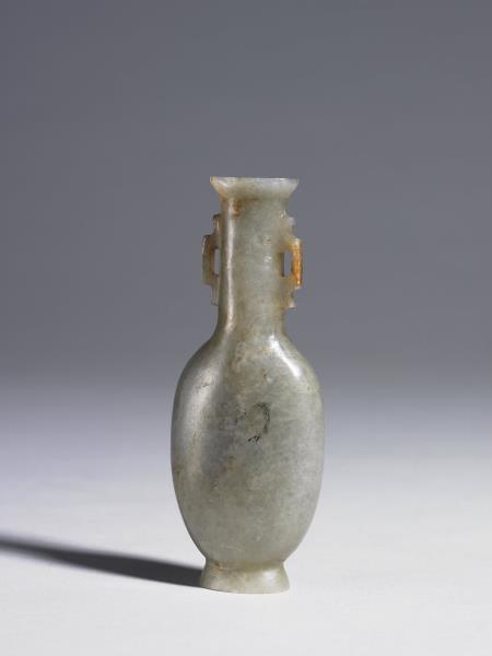 玉雙耳瓶- 故宮