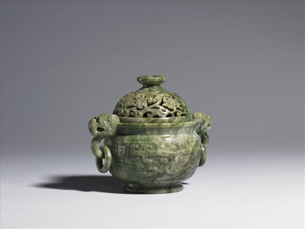 玉獸面紋爐