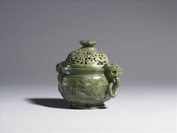 玉獸面紋爐