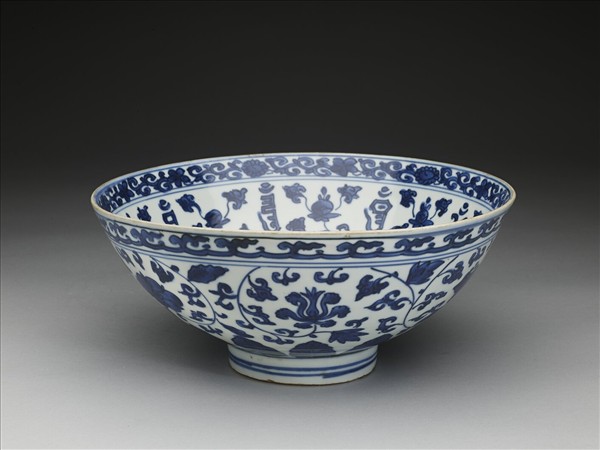 青花花卉紋碗