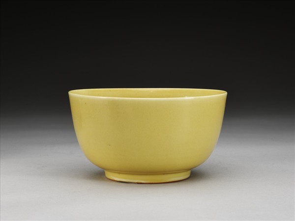 黃釉碗