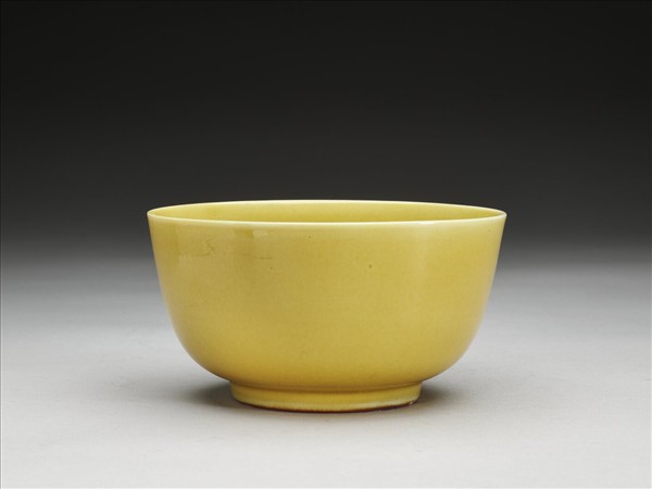 黃釉碗