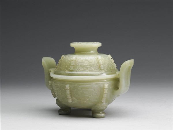 玉獸面紋爐