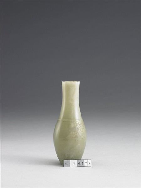 玉松鹿紋瓶