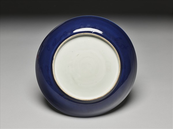 霽青釉盤