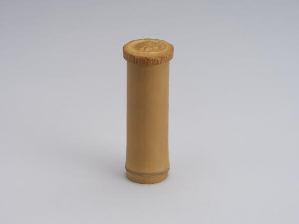 煎茶器組 日本 大正時代 竹煙灰筒(附蓋)