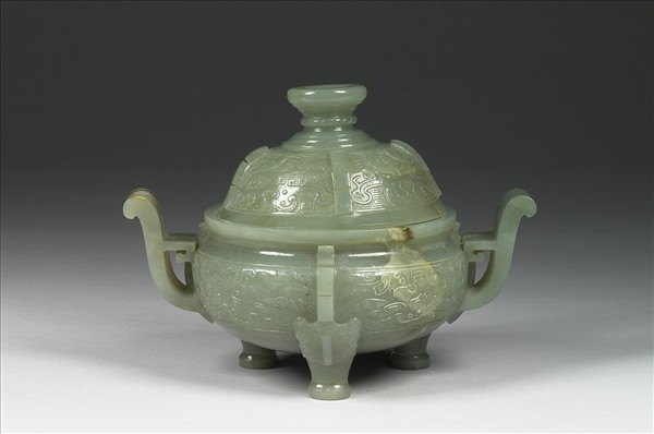 玉獸面紋爐