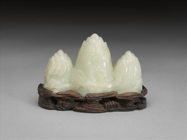 玉山形筆架- 故宮