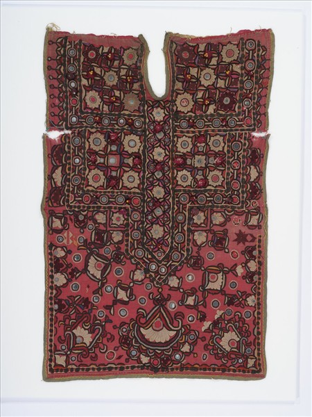 印度 鏡繡襯衫前襟