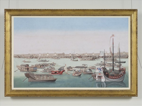 18世紀後半廣州船舶圖 框